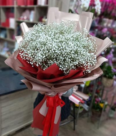 Букет цветов из: Гипсофила в Электростали