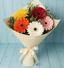 Букет цветов из:  Герберы в Электростали