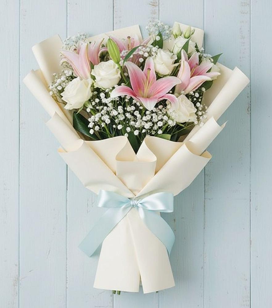 Букет цветов из: Лилии в Электростали