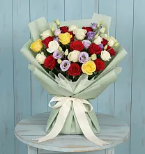 Букет цветов из:  Розы #REPLACE_PRED# Электростали