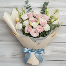 Букет цветов из:  Лизиантусы #REPLACE_PRED# Электростали