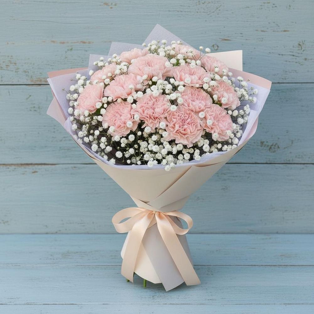 Букет цветов из: Гвоздики в Электростали