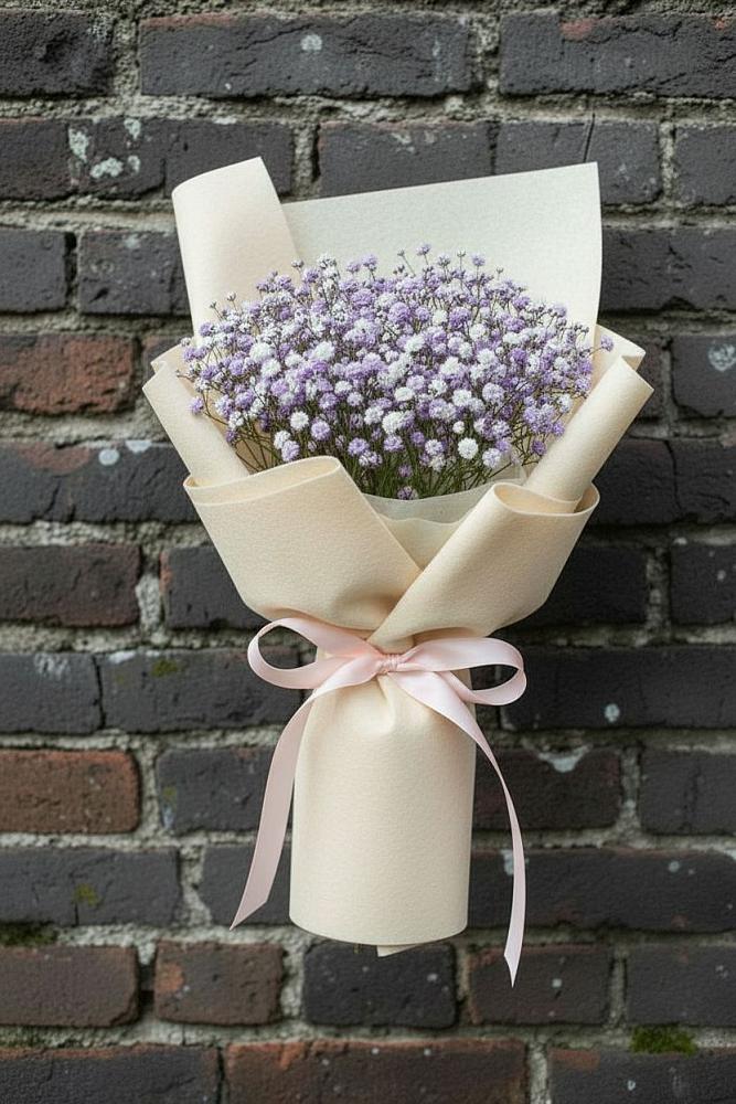 Букет цветов из: Гипсофила в Электростали