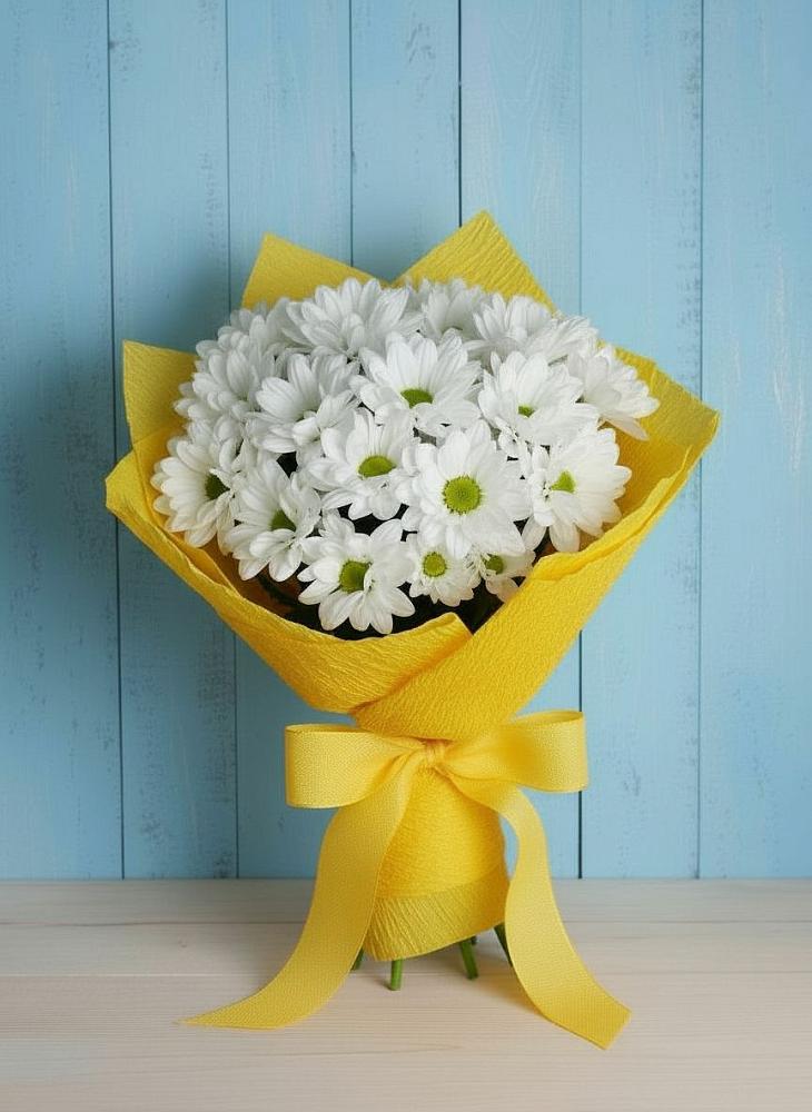 Букет цветов из: Хризантемы в Электростали