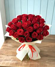 Букет 29 Красных роз в Электростали