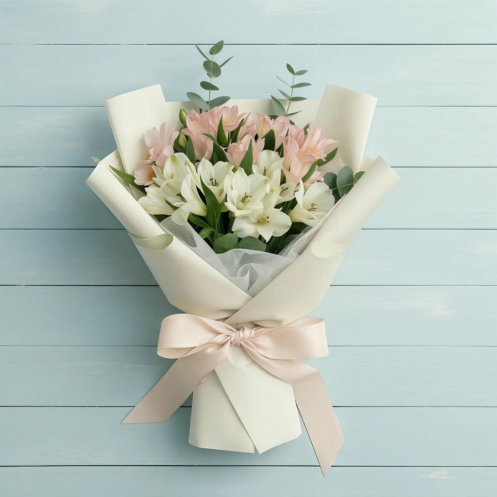 Букет цветов из: Альстромерии в Электростали