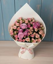 Букет цветов из:  Розы в Электростали